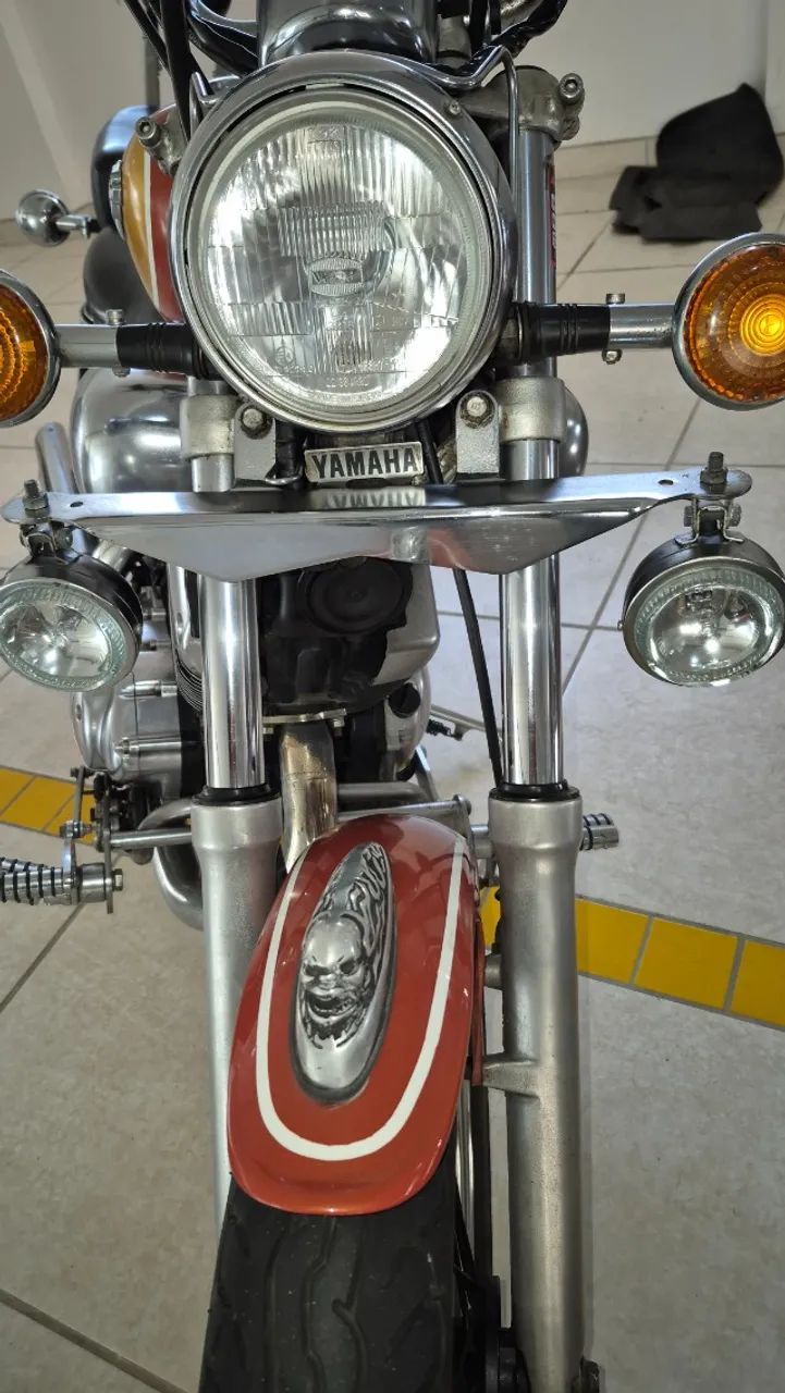Yamaha Virago 535 com acessórios. - Foto 13
