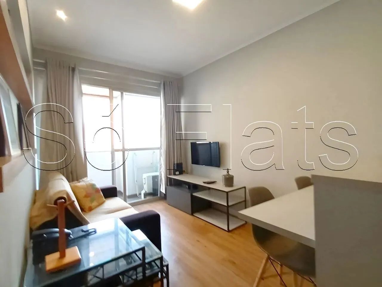 Flat no Moema Top Life disponível para locação contendo 32m² 1 dormitório 1 vaga de garage - Foto 2