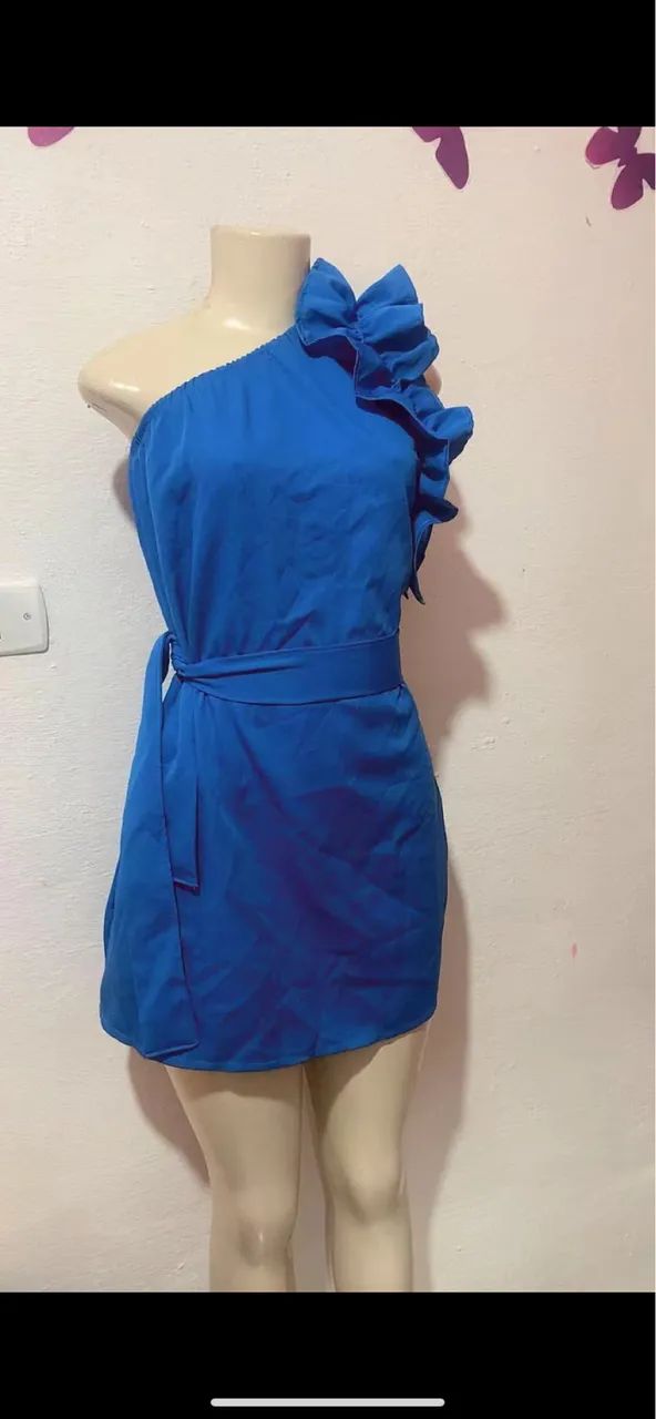 Vestido lindo azul