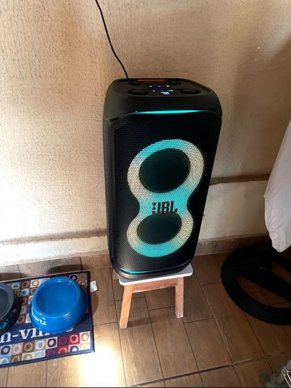  JBL partybox 320 + capa impermeável 