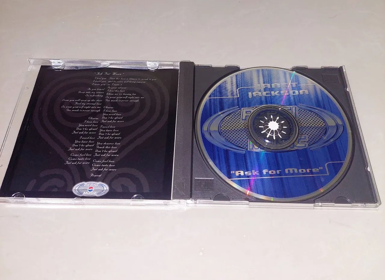 CD Janet Jackson - Ask for More Promo Pepsi  - Foto 3