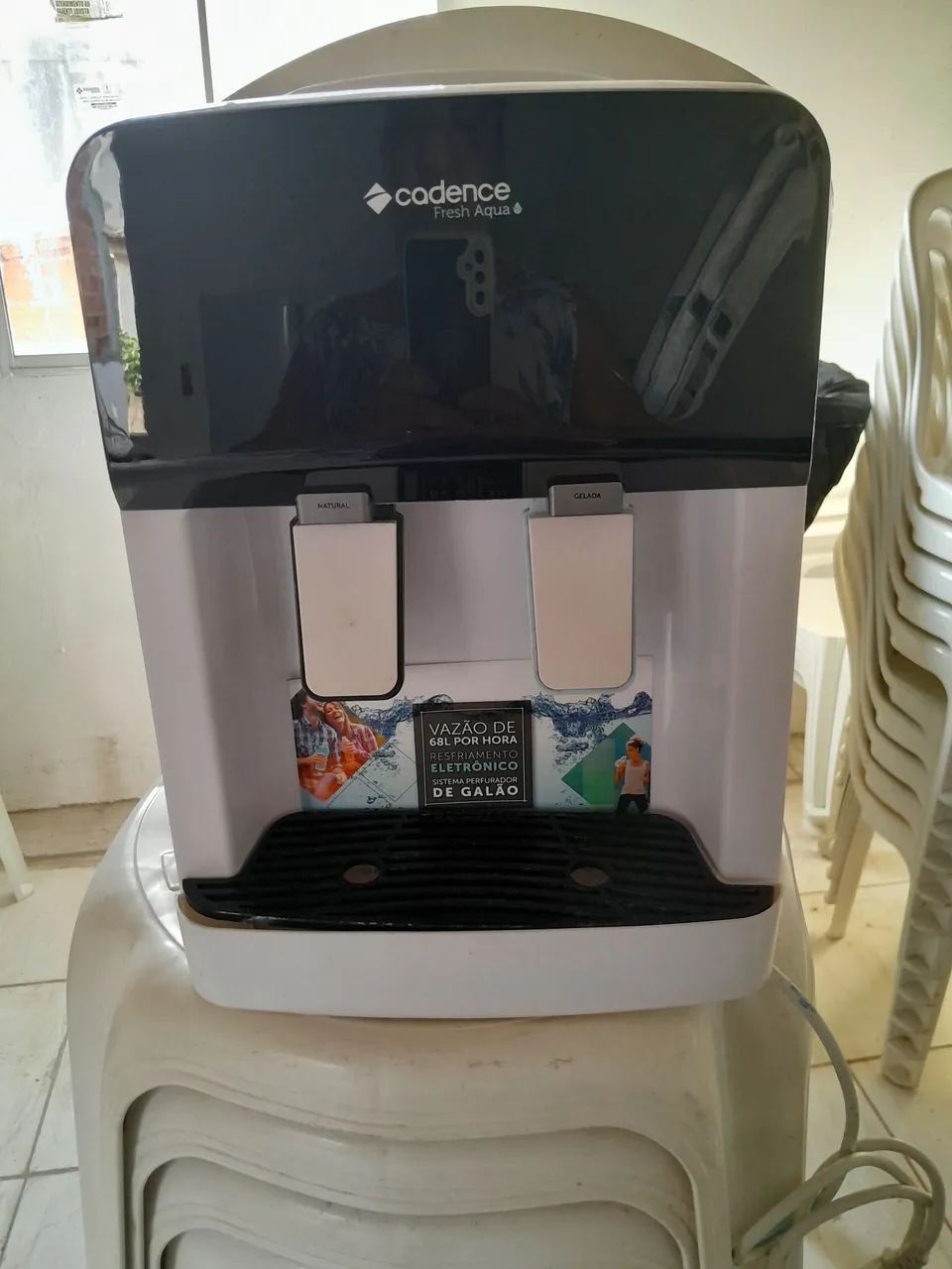 Bebedouro/Purificador de Água Cadence Fresh Aqua