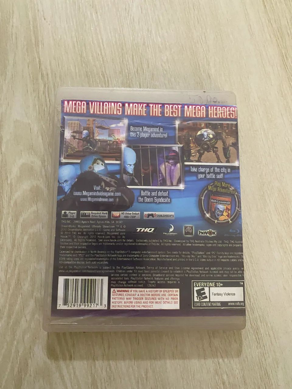 Jogo ps3 Megamind - Foto 2
