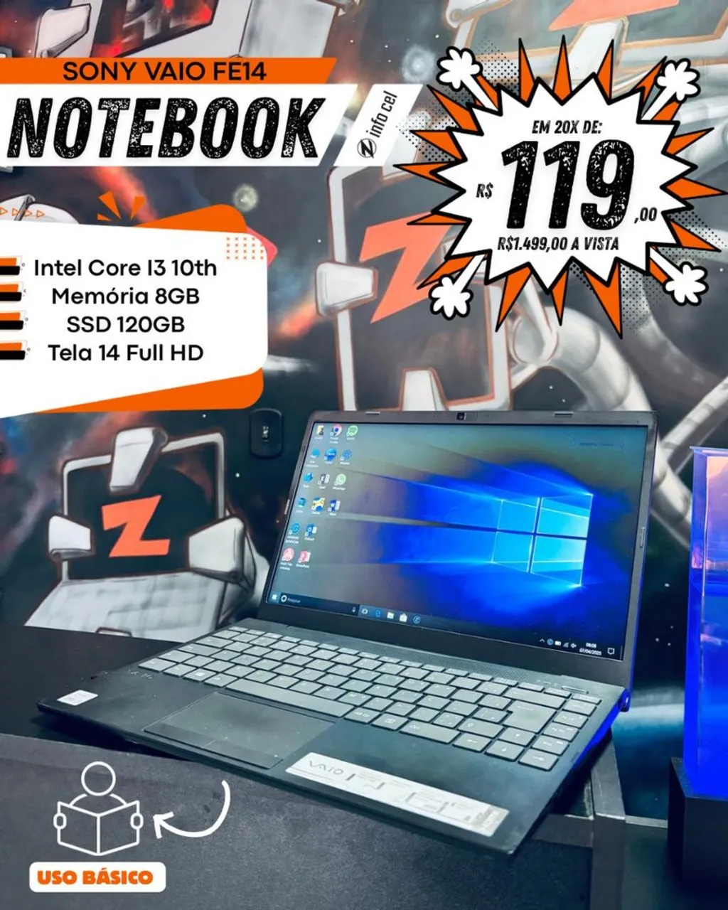 notebook vaio 14 polegadas notebook vaio 14 polegadas