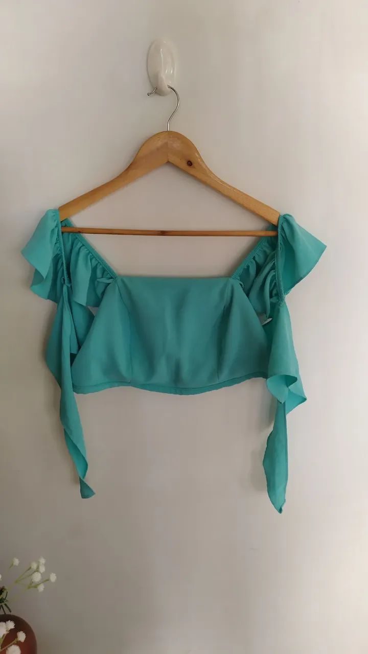 Look completo short Tam G e cropped Tam m - Foto 4