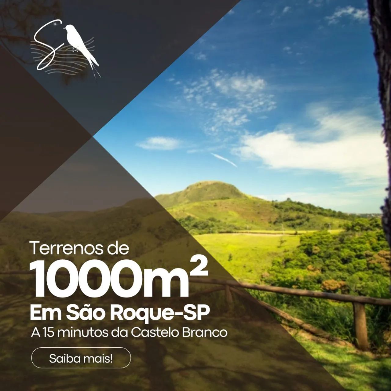 30 Minutos de Barueri e 40 de São Paulo: Invista no Melhor de São Roque!