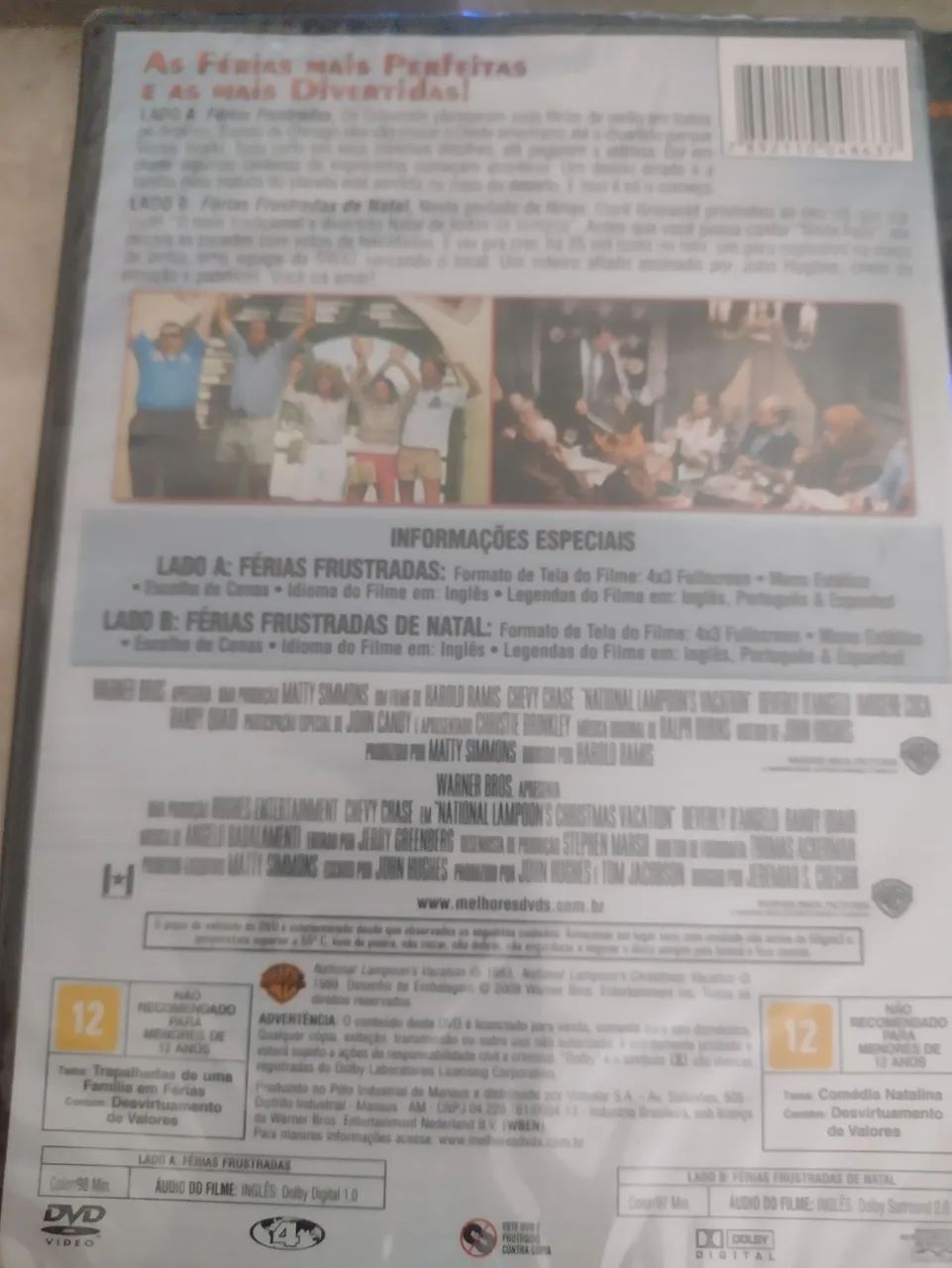 Dvds Férias Frustradas e Férias Frustradas de Natal - 1 disco 2 filmes - Foto 2