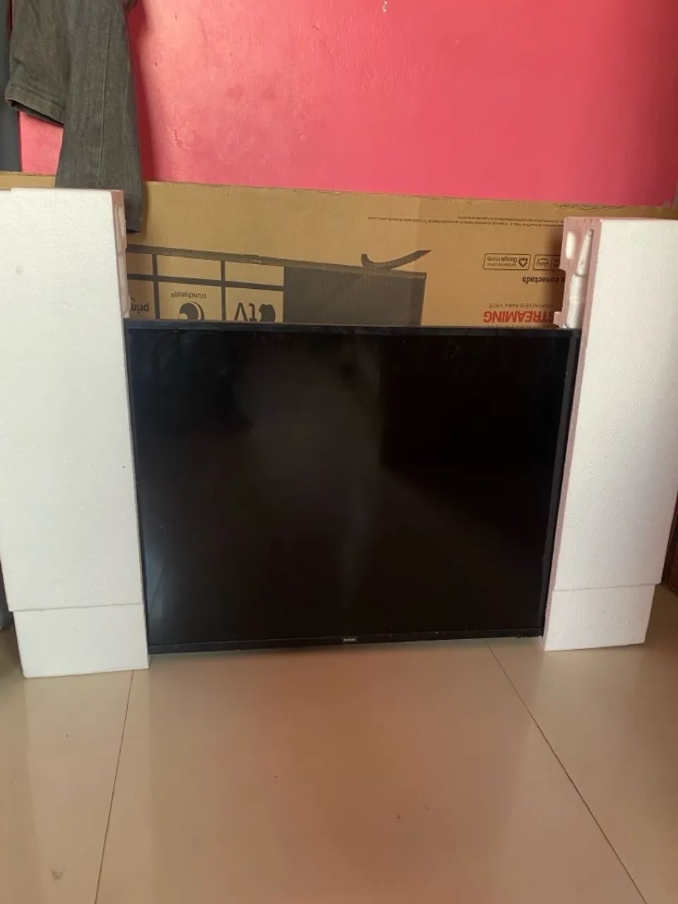 Tv Smart Philips 43 polegadas, para retirada de peça  - Foto 2