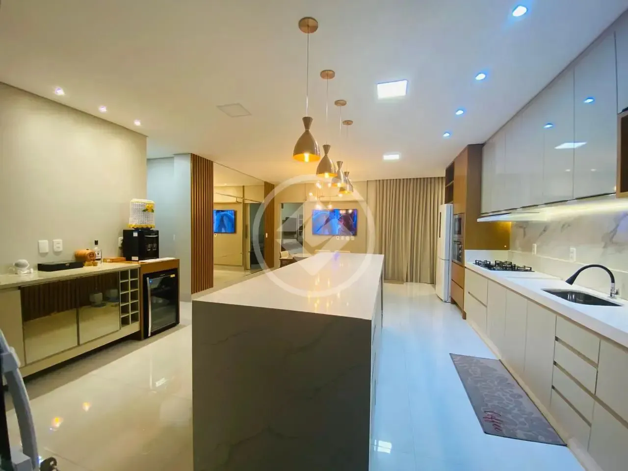 Casa em Condomínio Fechado Vila Nova Residencial 3 quartos, sendo um com suíte e closet, b