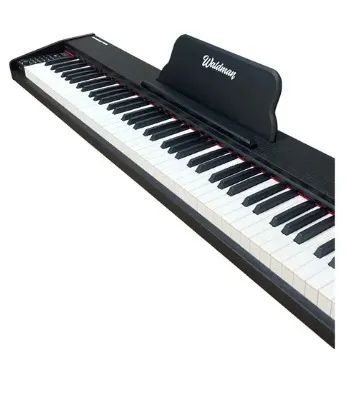 Piano Digital Waldman Stage WPS-88 + Suporte Estante Dupla Em X - Foto 3