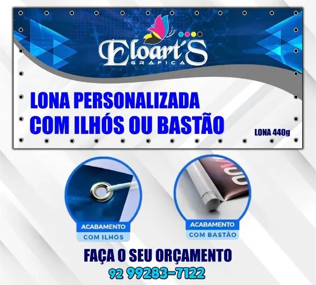 Faixa e Lona - Impressão Digital