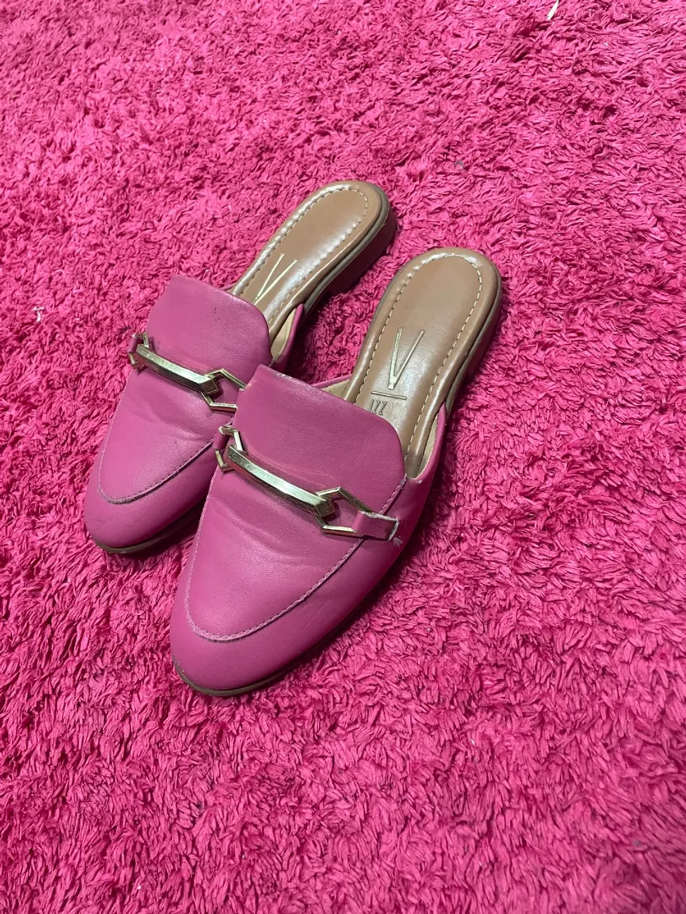 Mule Rosa Vizzano - Elegância e Conforto