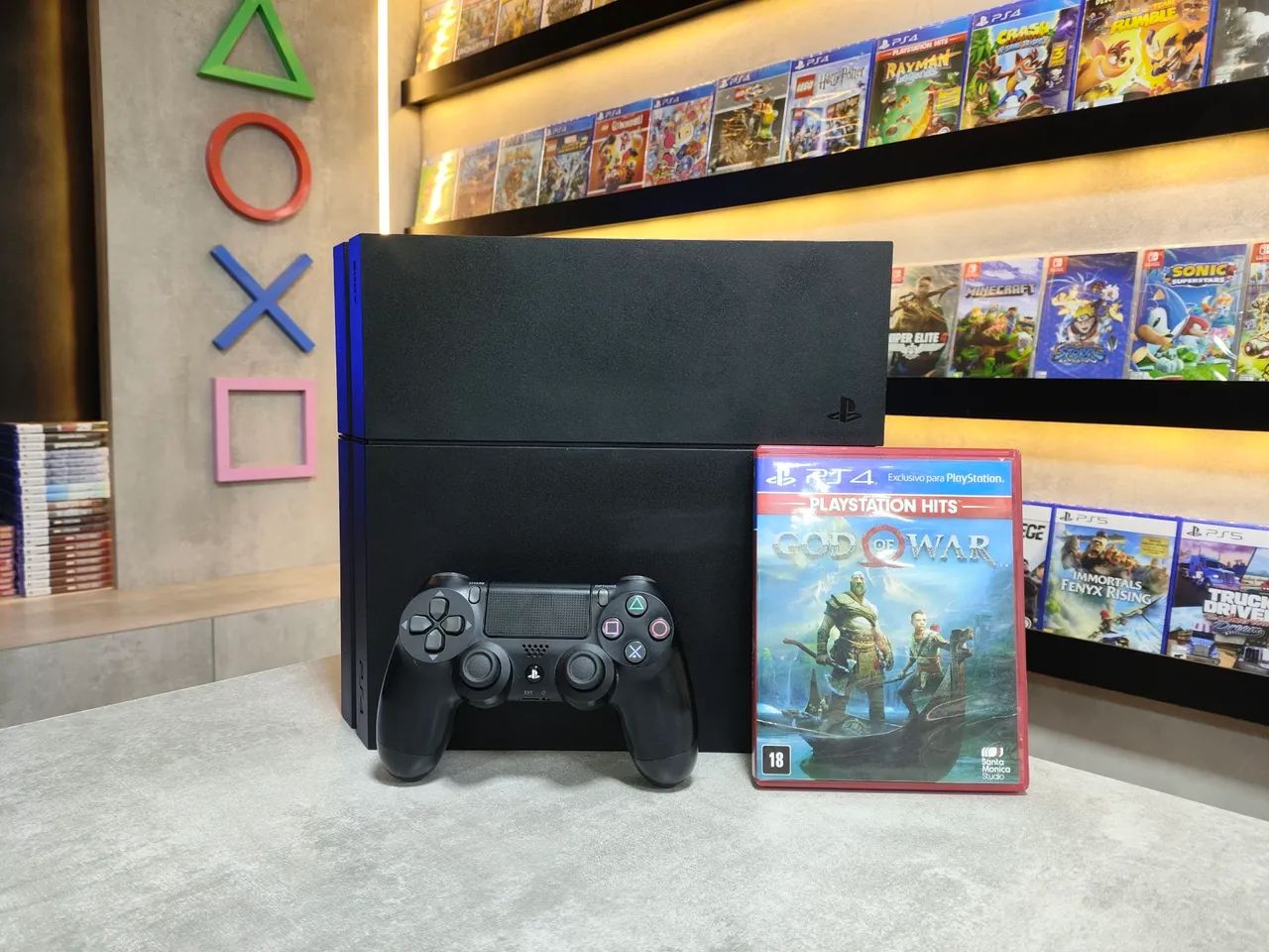 PS4 Com 1 Ano de Garantia PlayStation 4 Loja Física em Curitiba desde 1997