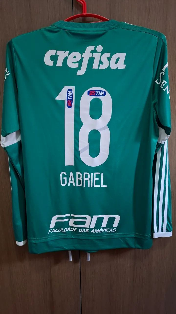 Camisa Palmeiras - Crefisa - Tamanho M - Foto 2