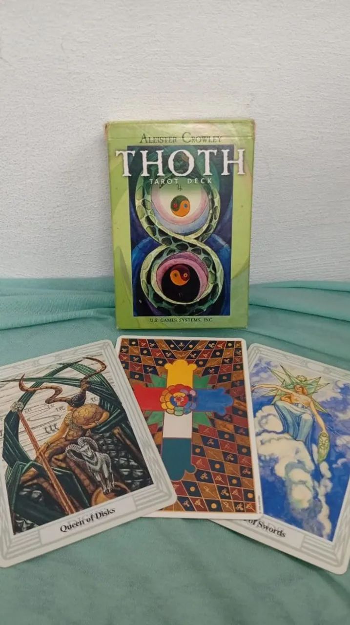 Baralho Tarot Thoth brinde Waithe e Lenormand - Foto 2