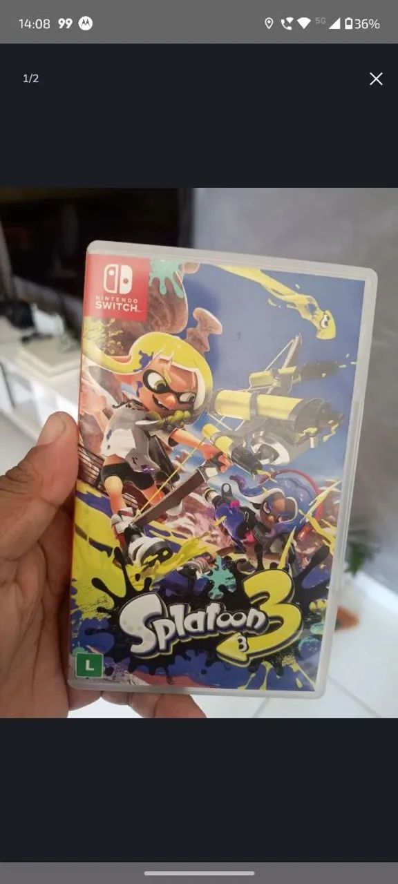 Mario Kart 8 Deluxe e Splatoon 3-  Nintendo Switch - Foto 2