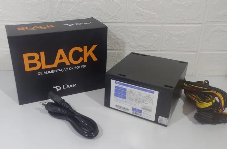 Fonte ATX 500w 600w Bivolt Chave Seletora 110v/230v DUEX