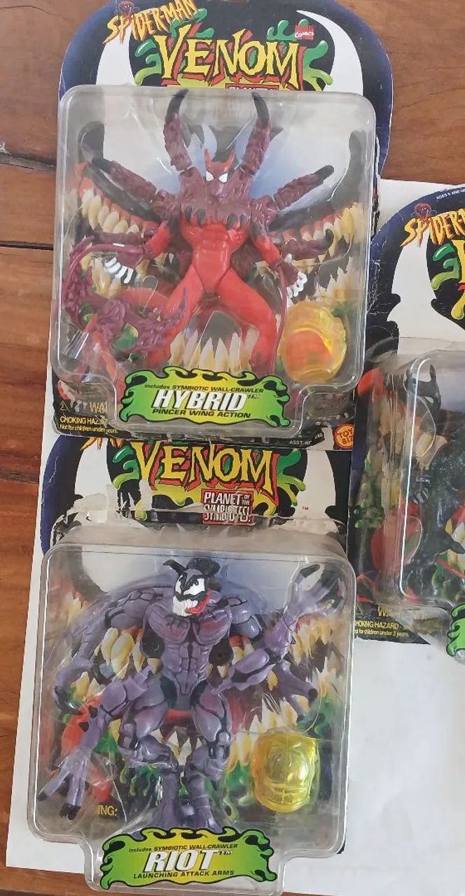 Venom spiderman planeta simbiontes toybiz - Foto 3