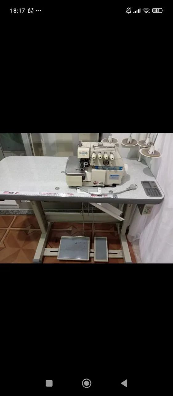 Vendo duas máquinas de costura industrial.