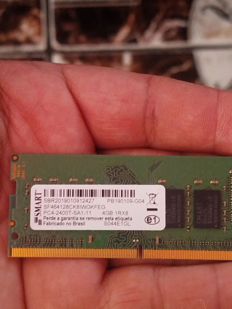 Memória ddr4 notebook 4gb  - Foto 2