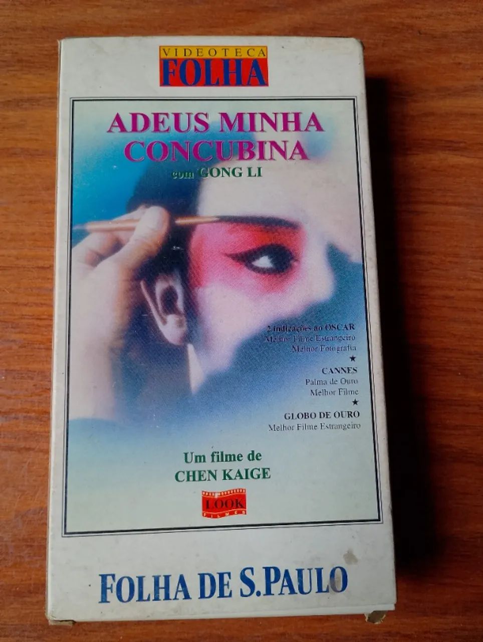 Fita VHS Adeus Minha Concubina 