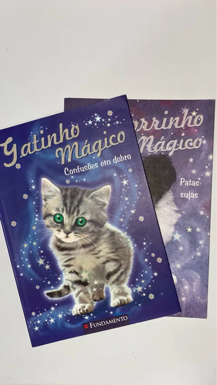 Gatinho e Cachorrinho Mágico - Livros Infantis