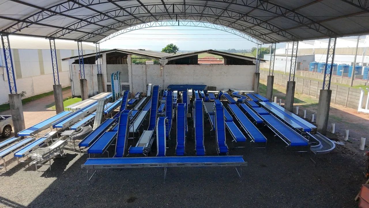 Esteiras transportadoras alimentícia