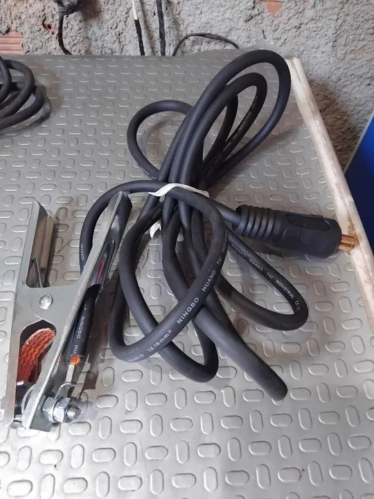 Cabo de solda com garra esab  - Foto 2