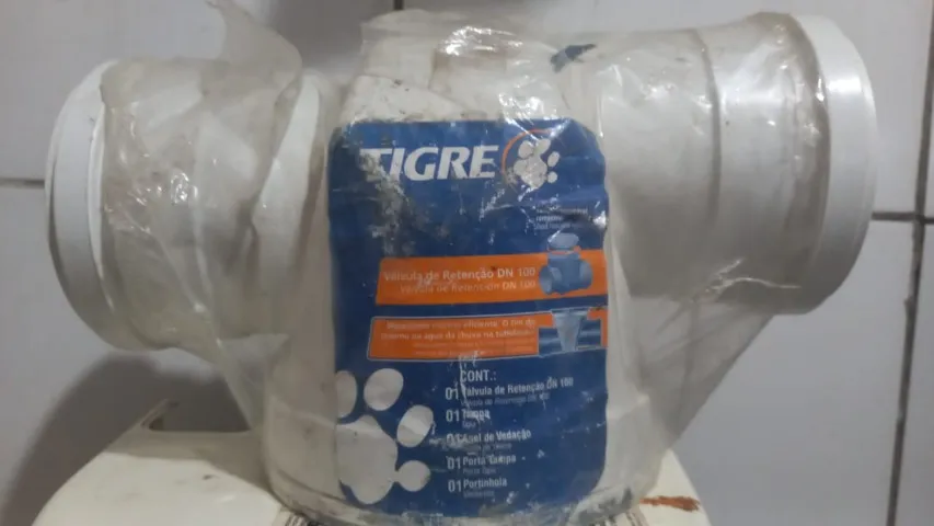 Válvula de Retenção DN100 Tigre - NOVA.