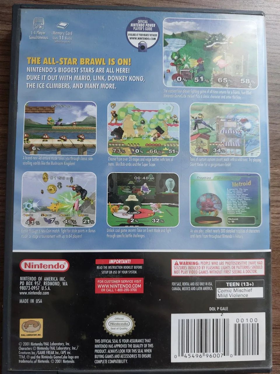Super Smash Bros Melee Gamecube - Foto 2