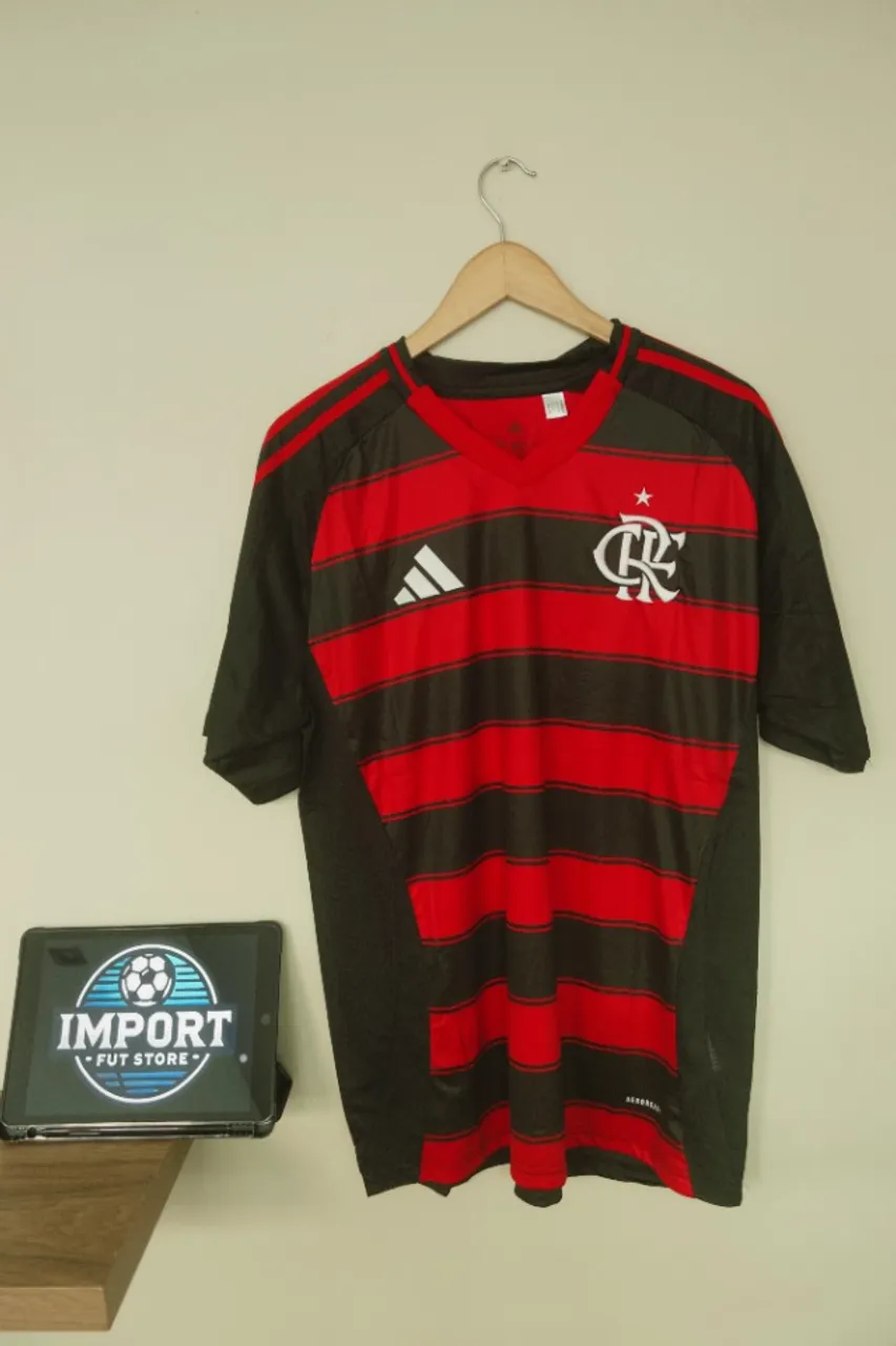Camisa Flamengo Home I 25/26 - Vermelha