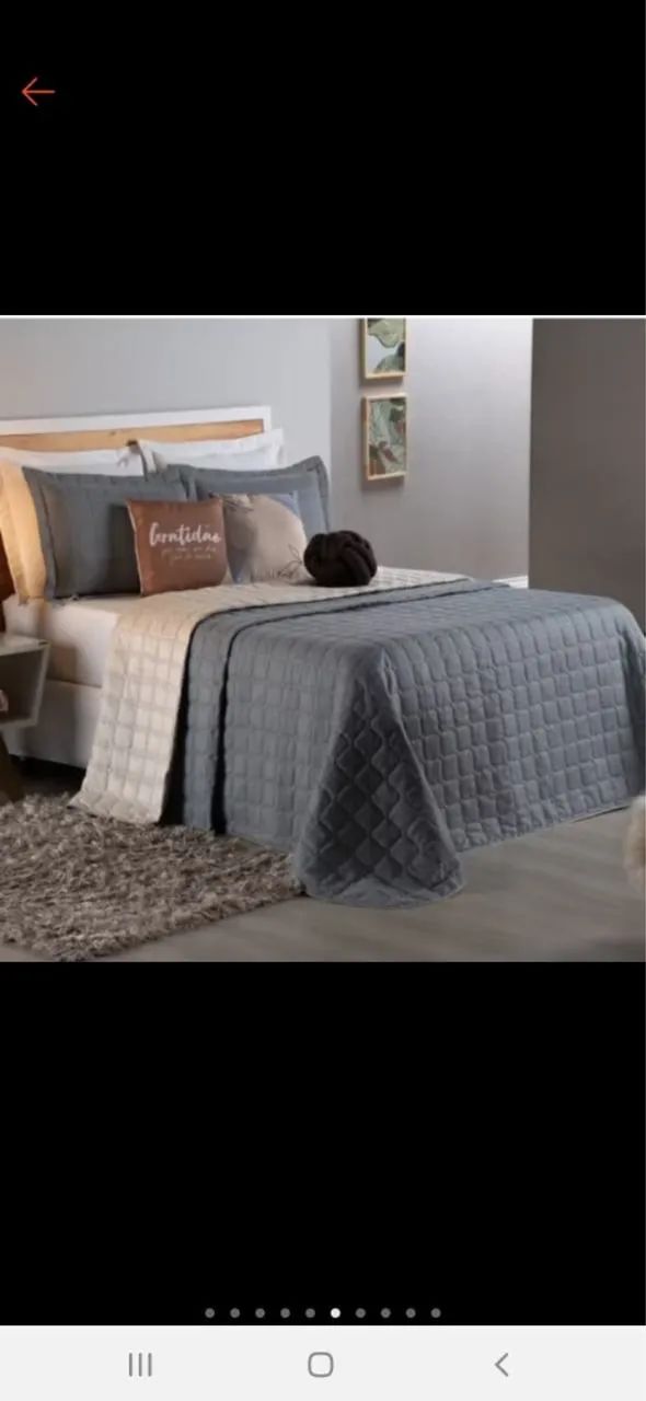 Kit 8 peças de jogo de cama 