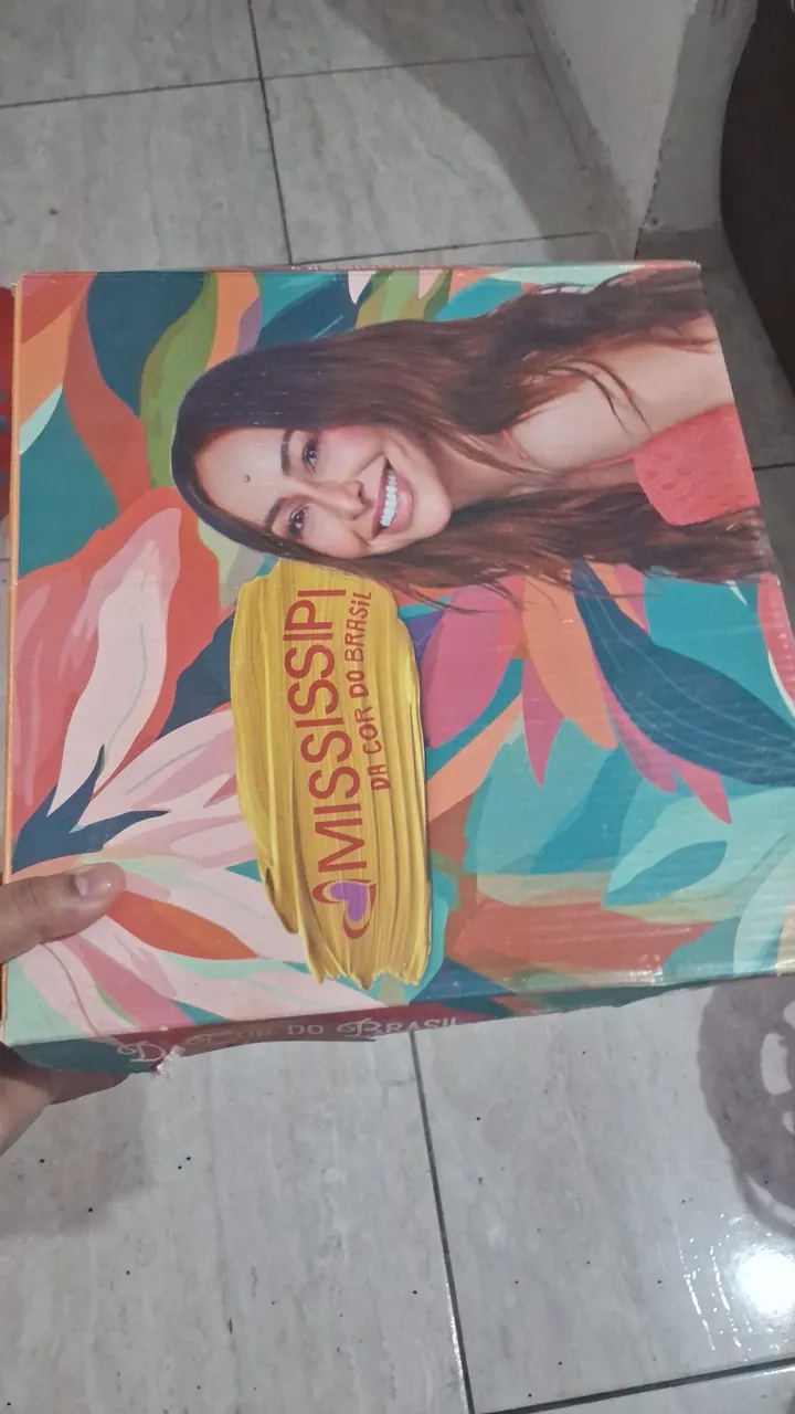 Caixa de sapatos Mississipi