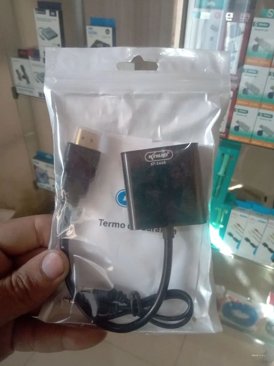 Conversor HDMI ax VGA com Áudio Knup