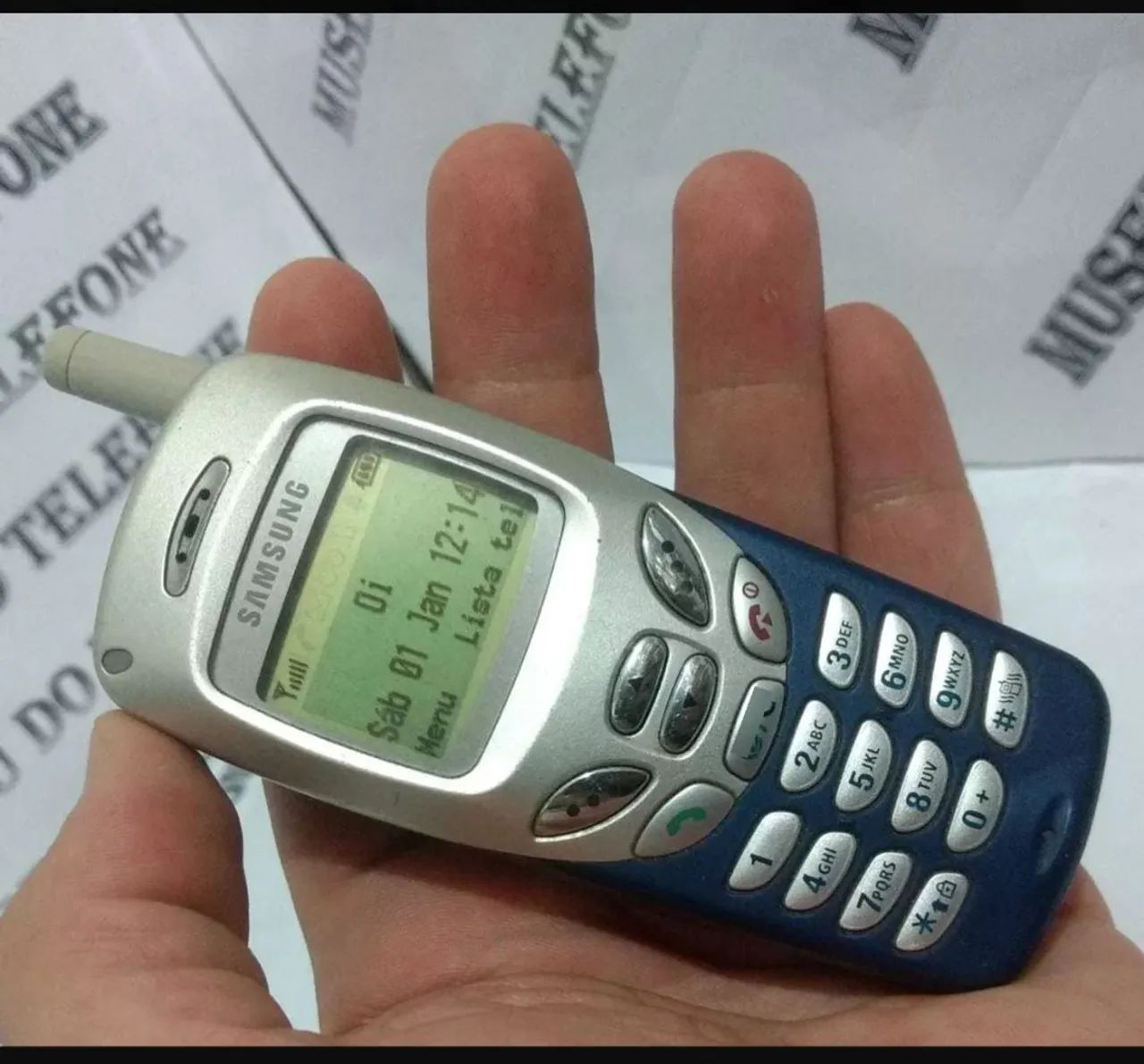 Samsung easy r210 celular antigo RELÍQUIA GSM de chip r200 - Foto 4