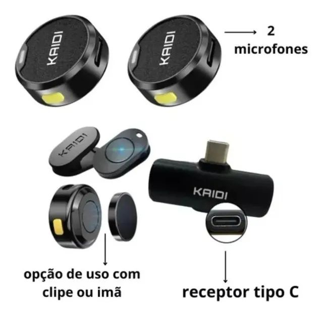 MICROFONE KAIDI - Foto 2