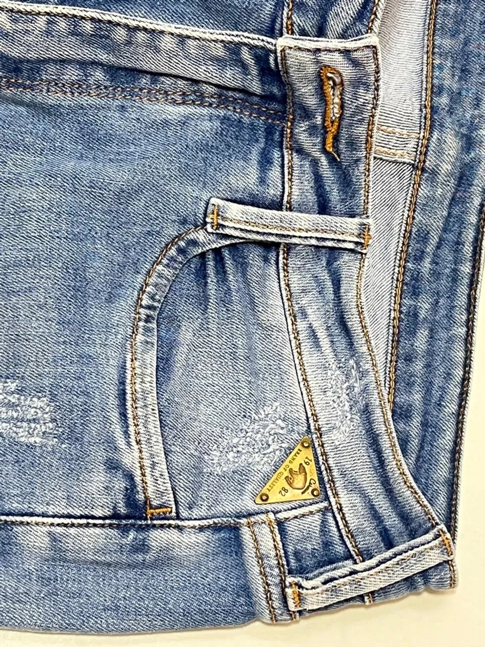 Calça Jeans Destroyed Carmim - Tam 38 - Foto 2