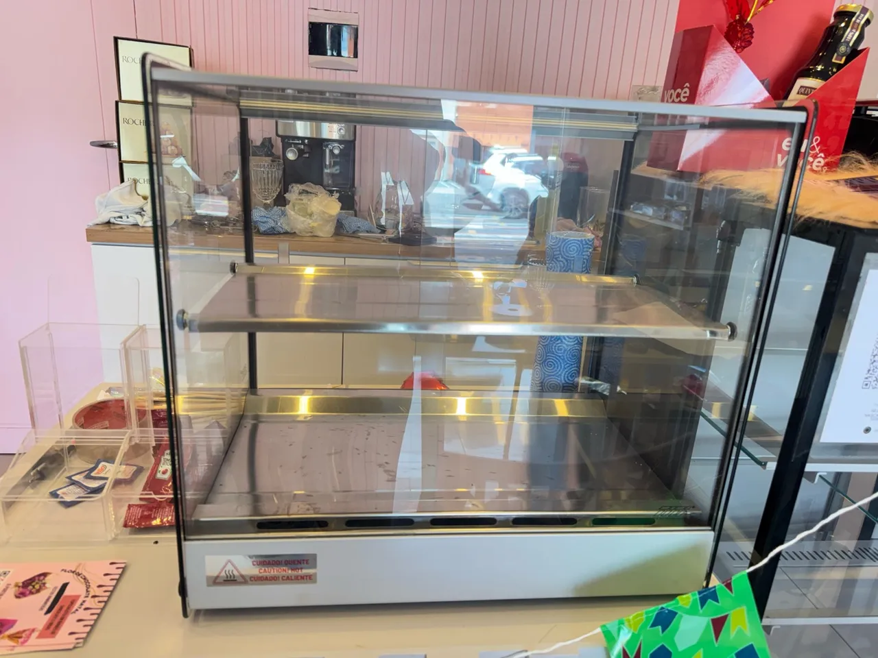 Estufa Para Salgados 6 Bandejas Dupla Cinza EVR6BD Tita 220V 