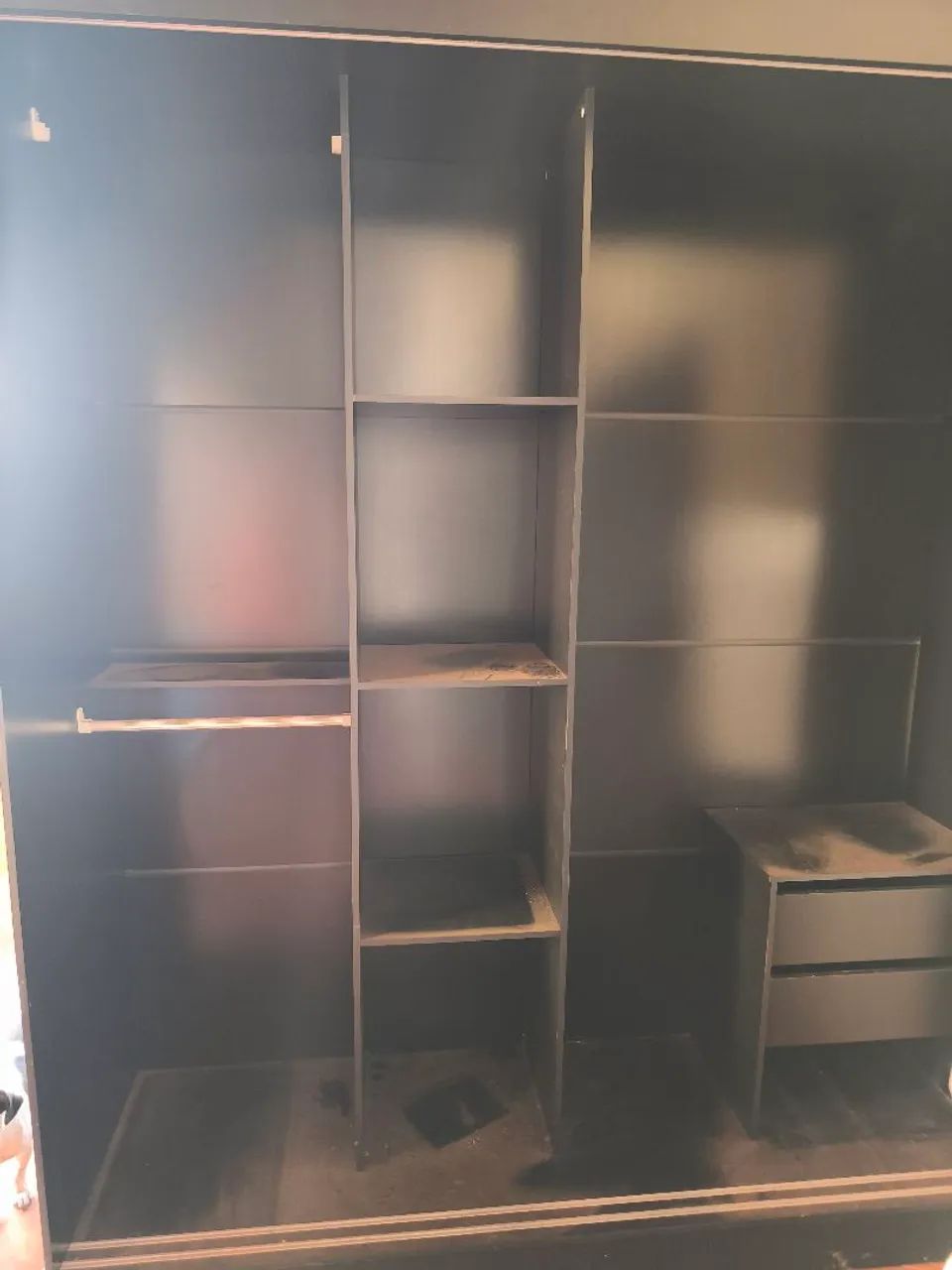 Guarda Roupas preto  - Foto 3