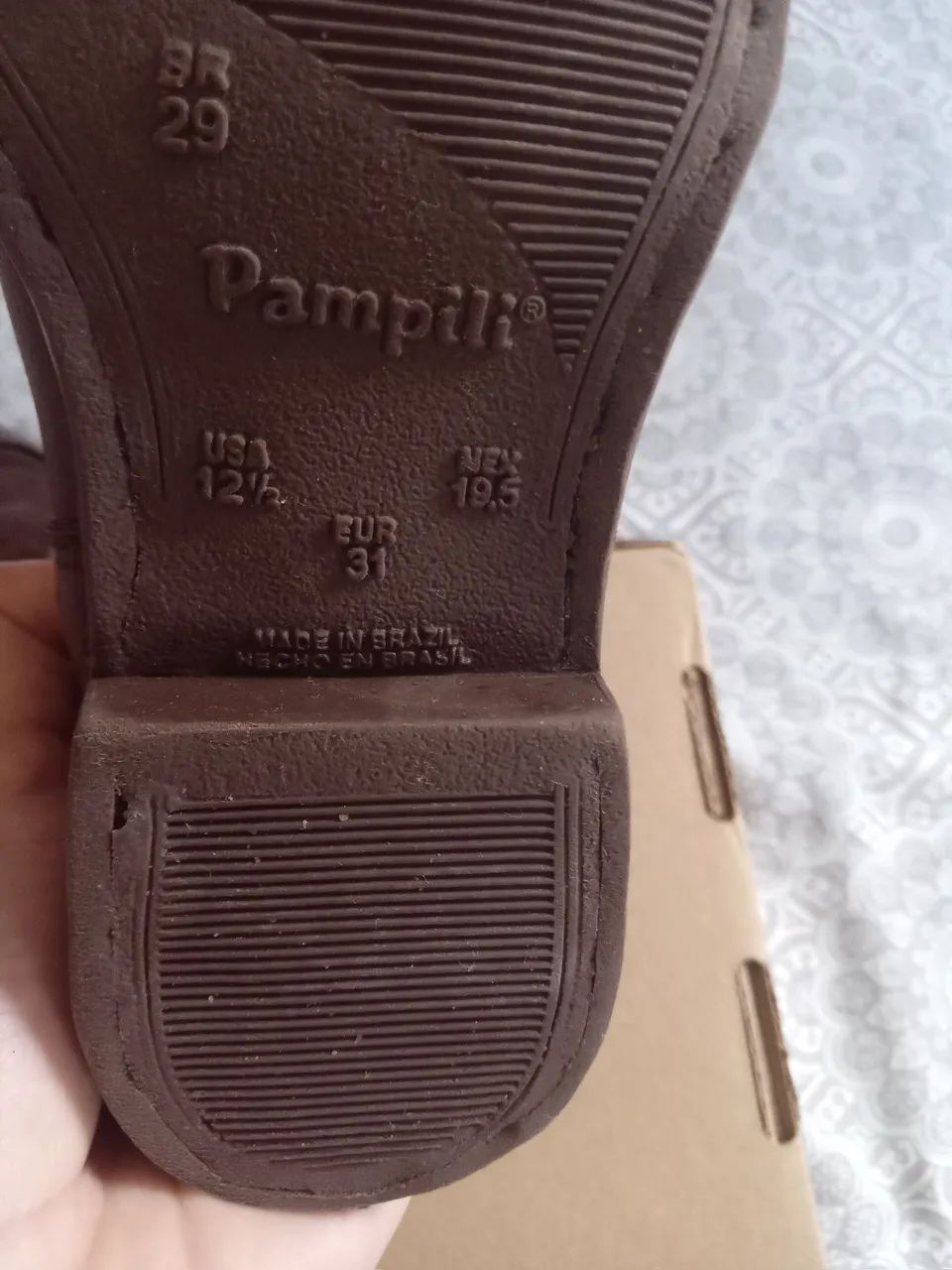 Botas de couro Pampilli N. 29 - MENOR PREÇO! Leia o anúncio por favor. - Foto 3