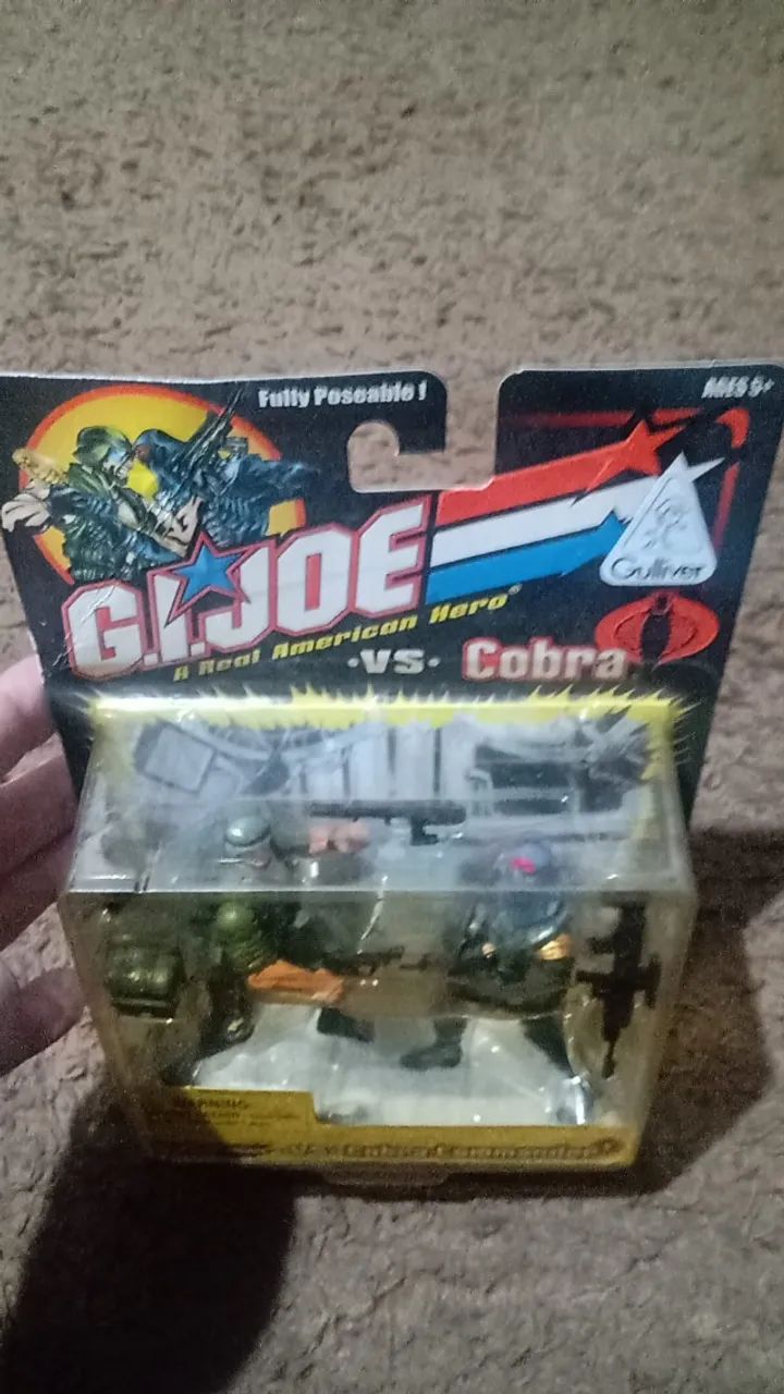 GI JOE vs COBRA (2001) - GULLIVER - DUKE vs COBRA COMMANDER (AZUL) - Foto 3