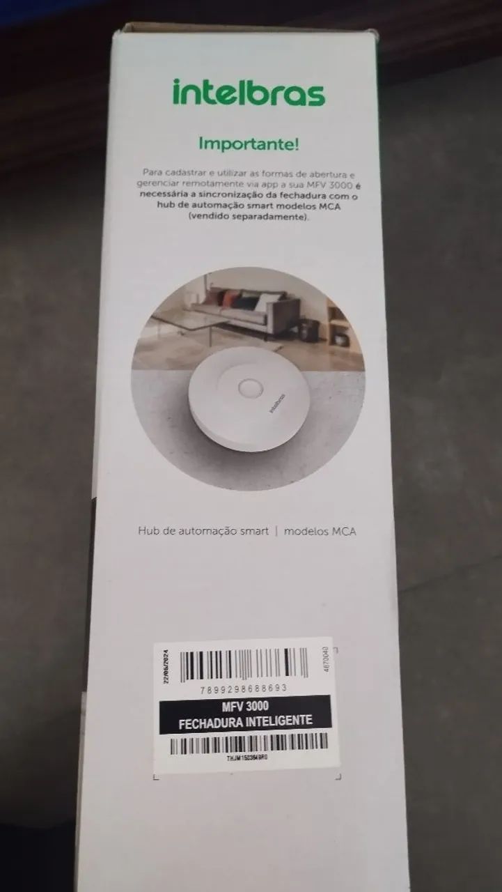 Fechadura Inteligente Intelbras MFV 3000 - Novo - Foto 4
