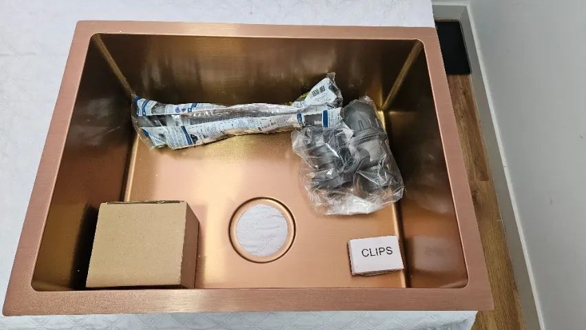 Cuba de cozinha retangular