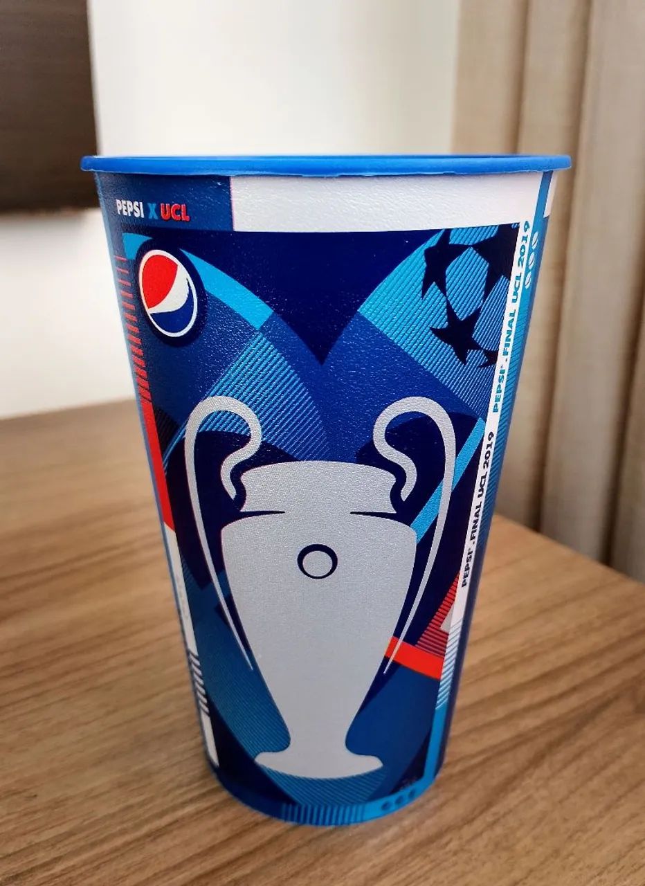 Copo colecionável PEPSI UEFA Champions League - Foto 2