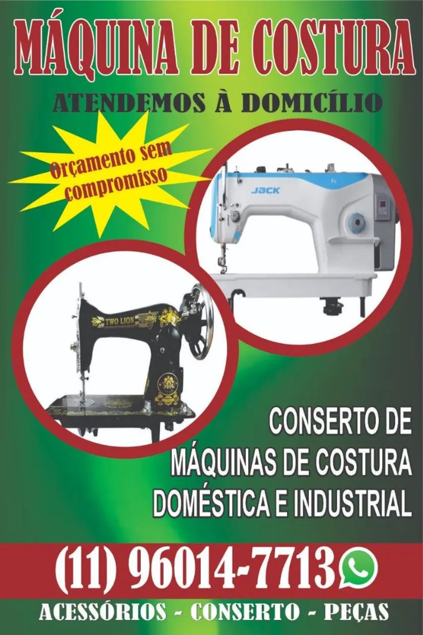 Mecânico de máquinas de costura e motores - Foto 2
