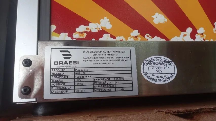 Pipoqueira Braesi - Foto 3