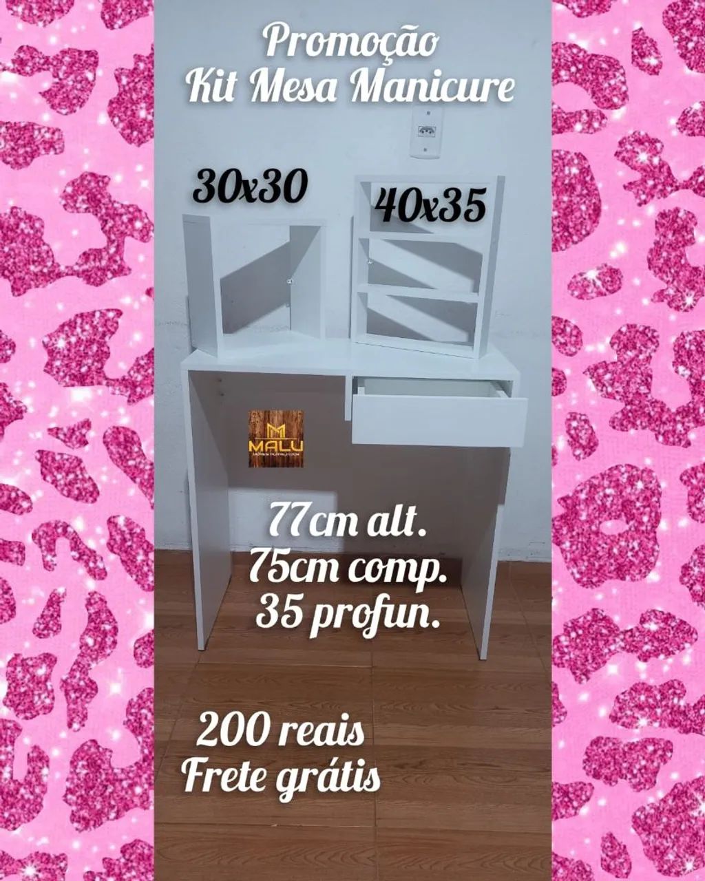 Mesa para Manicure - Promoção!