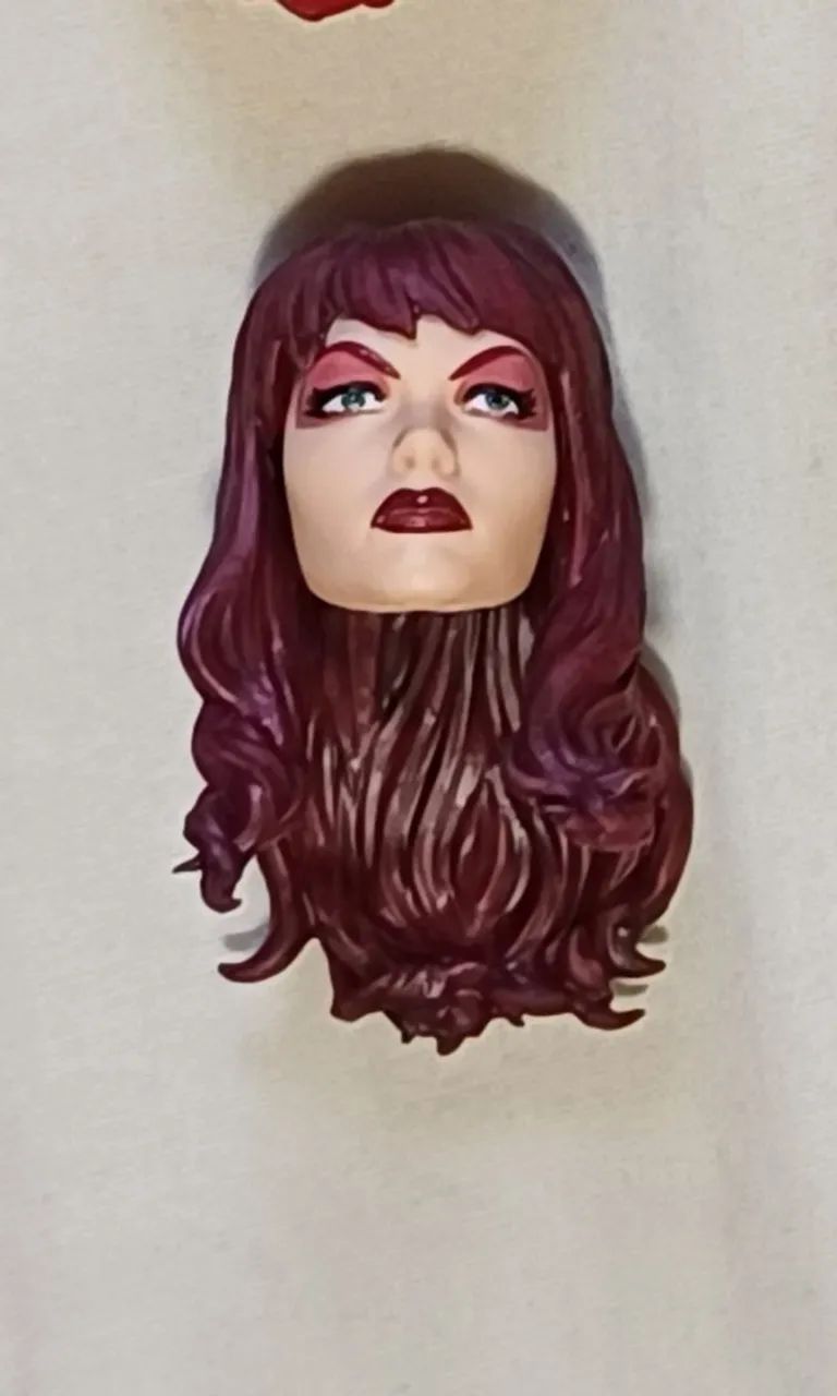 Marvel Legends 3 Cabeças Femininas - Foto 3