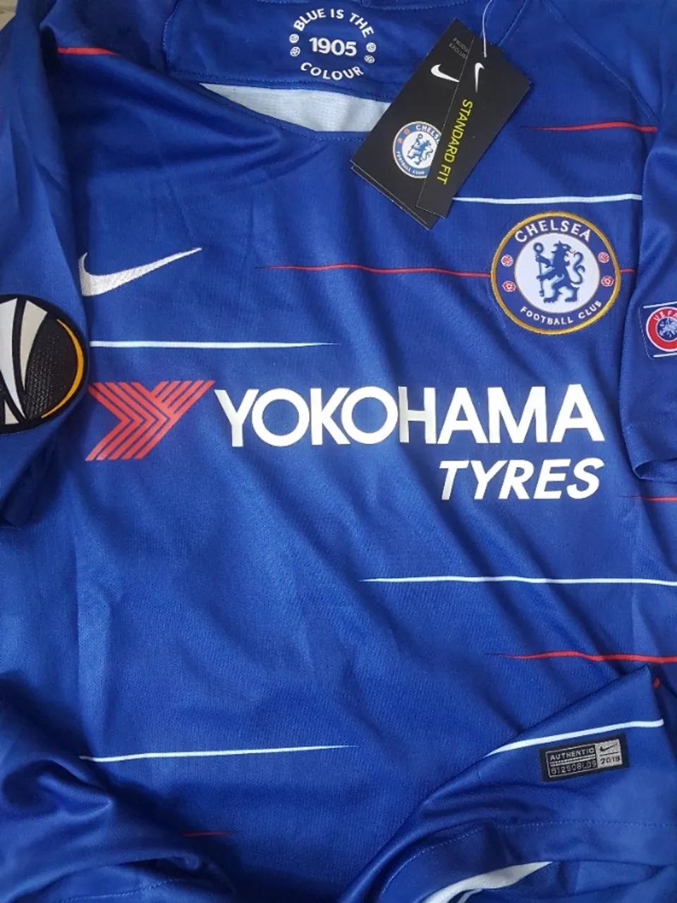 Camisa Chelsea Personalizada com Patchs Raridade - Foto 5