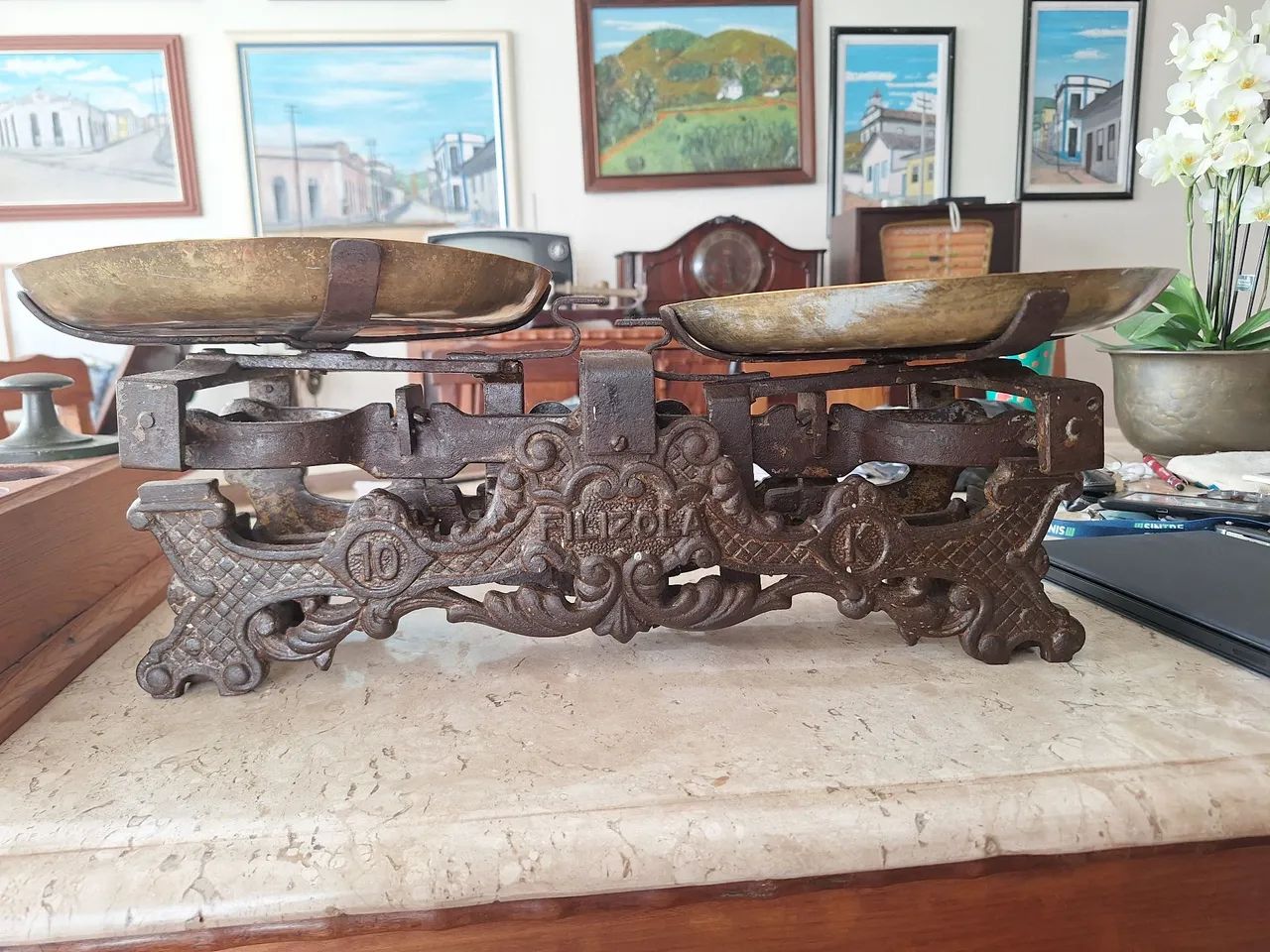 Balanca Filizola 10 kg ferro fundido